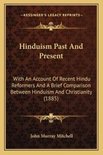 Hinduism Past And Present