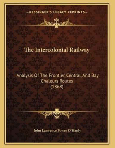The Intercolonial Railway