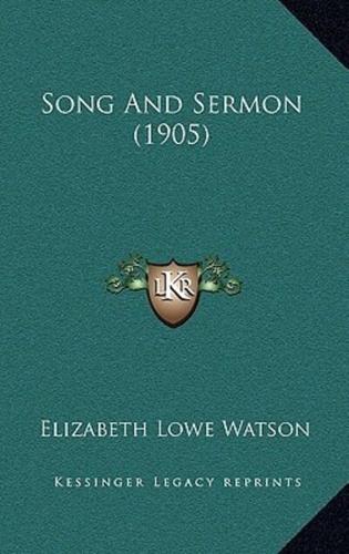 Song and Sermon (1905)