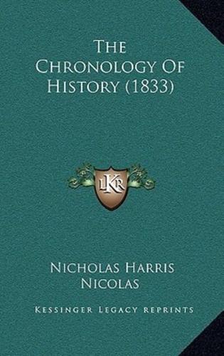 The Chronology Of History (1833)