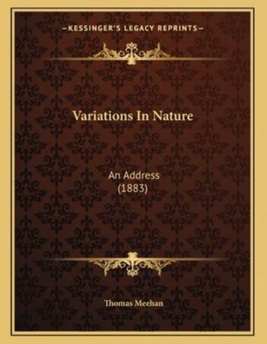 Variations In Nature