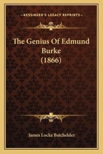 The Genius Of Edmund Burke (1866)