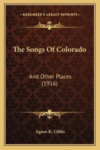 The Songs Of Colorado