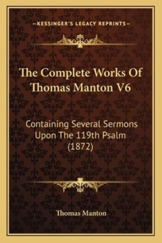 The Complete Works Of Thomas Manton V6