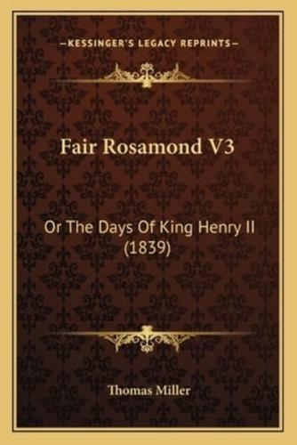 Fair Rosamond V3