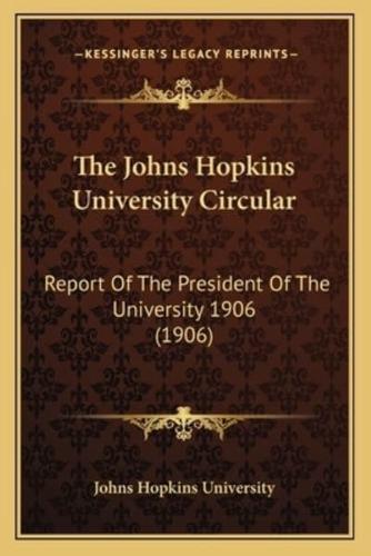 The Johns Hopkins University Circular