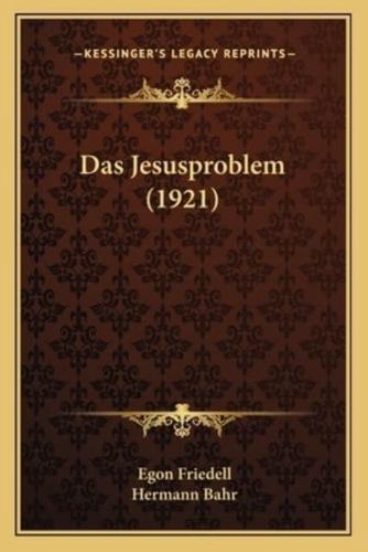 Das Jesusproblem (1921)