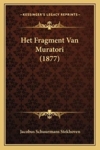 Het Fragment Van Muratori (1877)