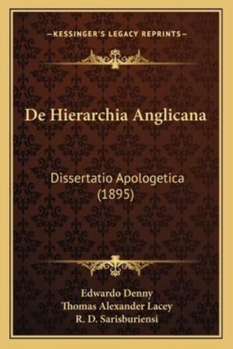 De Hierarchia Anglicana