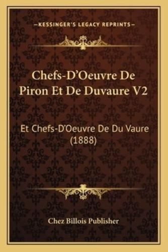 Chefs-D'Oeuvre De Piron Et De Duvaure V2