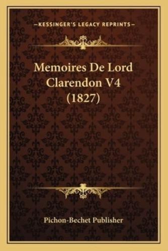 Memoires De Lord Clarendon V4 (1827)