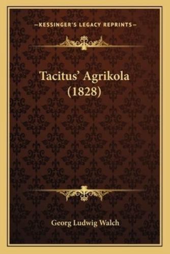 Tacitus' Agrikola (1828)
