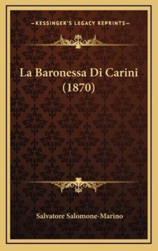 La Baronessa Di Carini (1870)