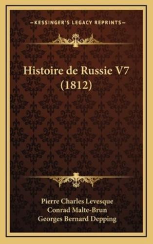 Histoire De Russie V7 (1812)