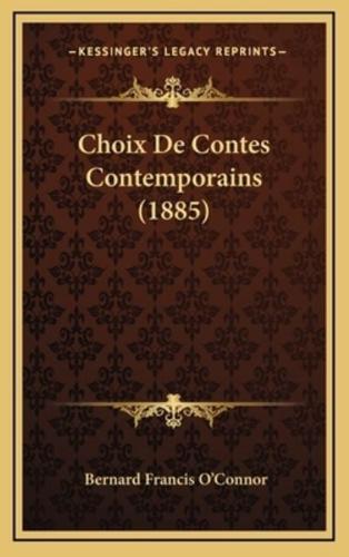Choix De Contes Contemporains (1885)