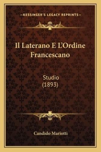 Il Laterano E L'Ordine Francescano