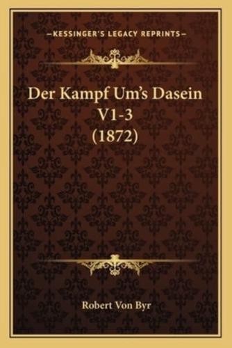 Der Kampf Um's Dasein V1-3 (1872)