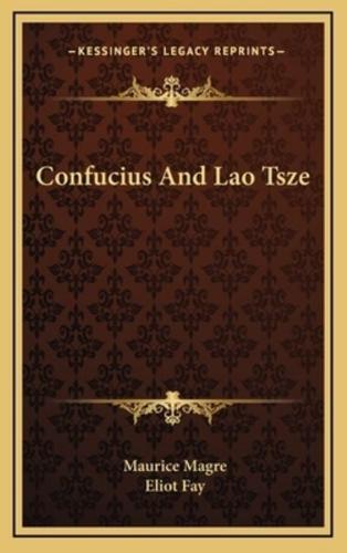 Confucius And Lao Tsze