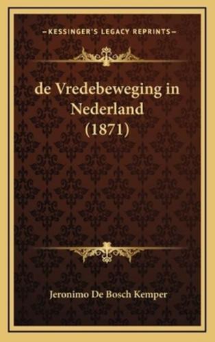 De Vredebeweging in Nederland (1871)