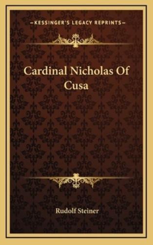 Cardinal Nicholas Of Cusa