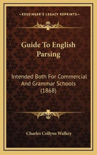 Guide To English Parsing