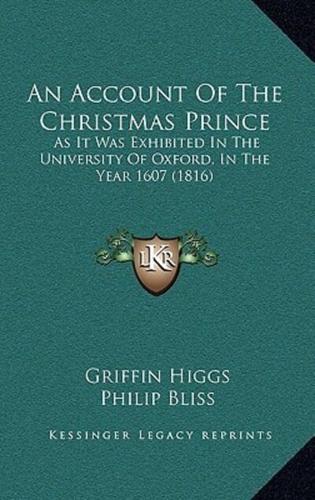 An Account Of The Christmas Prince