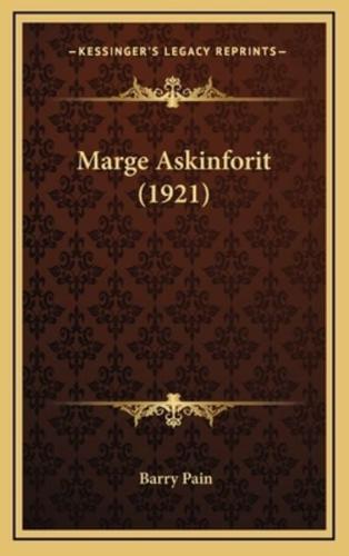 Marge Askinforit (1921)