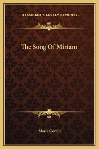 The Song Of Miriam