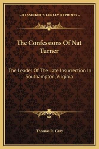 The Confessions Of Nat Turner