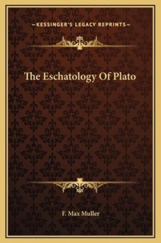 The Eschatology Of Plato