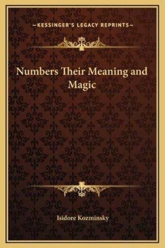 Numbers Their Meaning and Magic