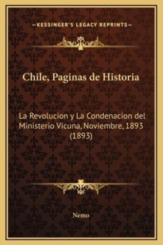 Chile, Paginas De Historia