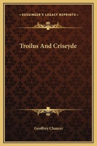 Troilus And Criseyde