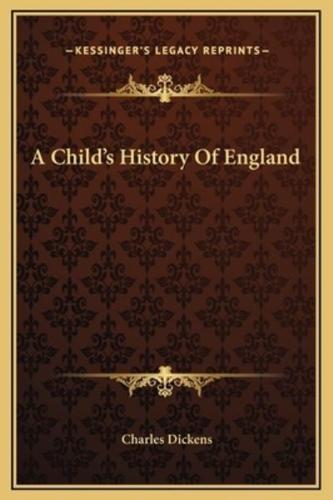 A Child's History Of England