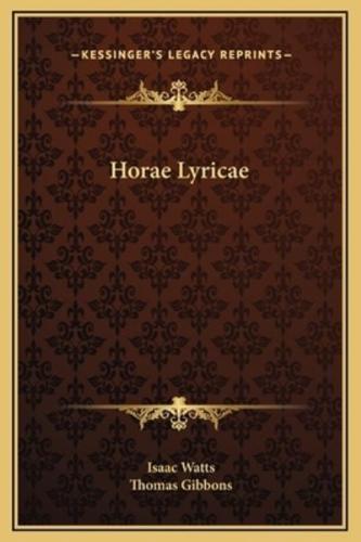 Horae Lyricae