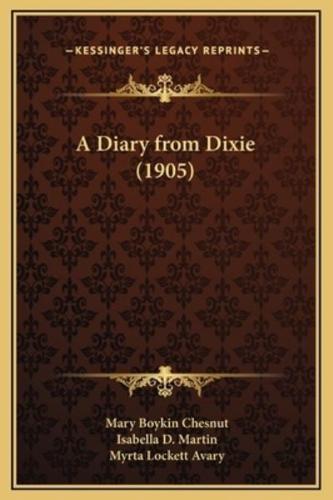 A Diary from Dixie (1905)