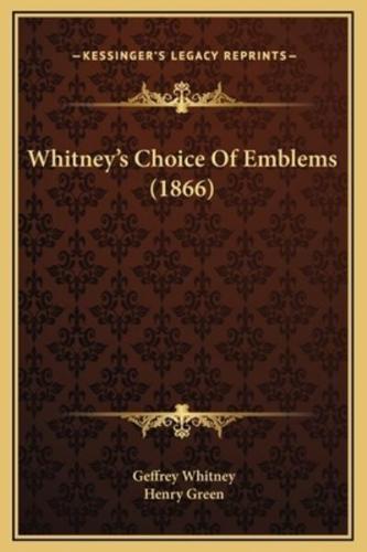 Whitney's Choice Of Emblems (1866)
