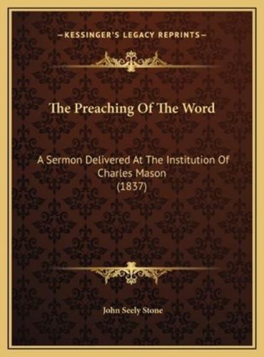 The Preaching Of The Word