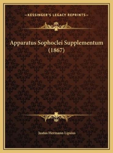 Apparatus Sophoclei Supplementum (1867)