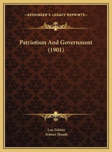 Patriotism And Government (1901)