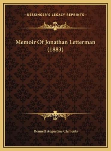 Memoir Of Jonathan Letterman (1883)