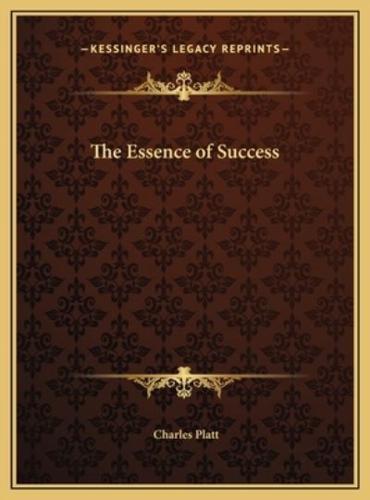 The Essence of Success