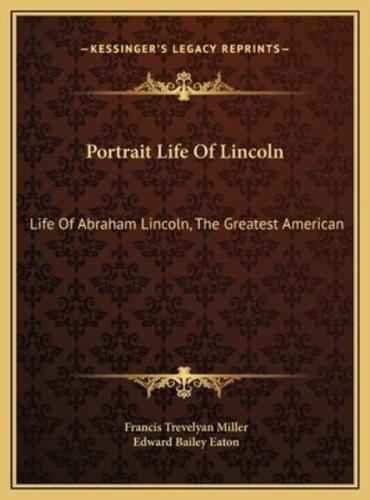 Portrait Life Of Lincoln