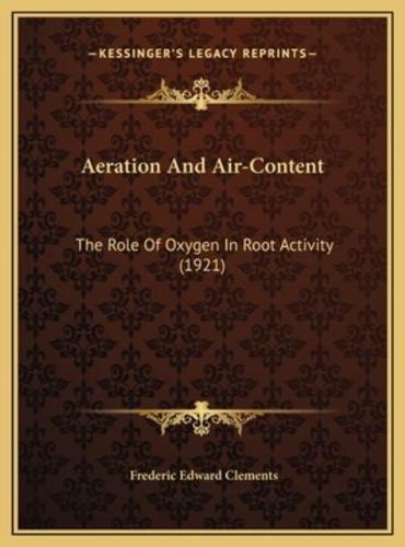 Aeration And Air-Content