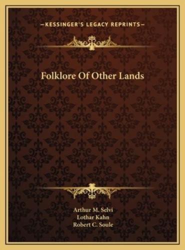 Folklore Of Other Lands