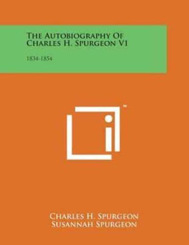 The Autobiography of Charles H. Spurgeon V1