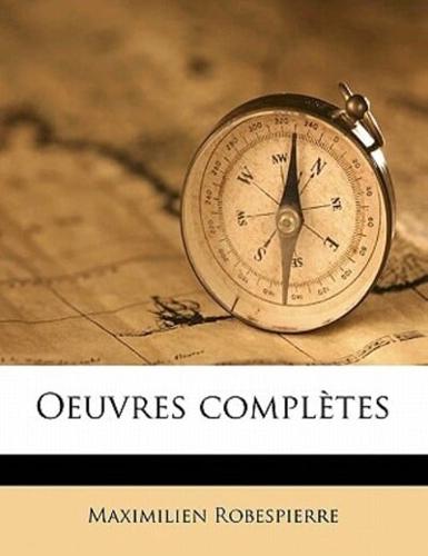 Oeuvres Complètes Volume 2