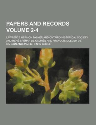 Papers and Records Volume 2-4