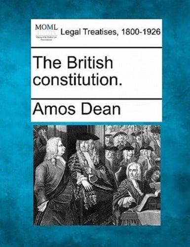 The British Constitution.