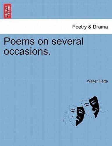 Poems on several occasions.